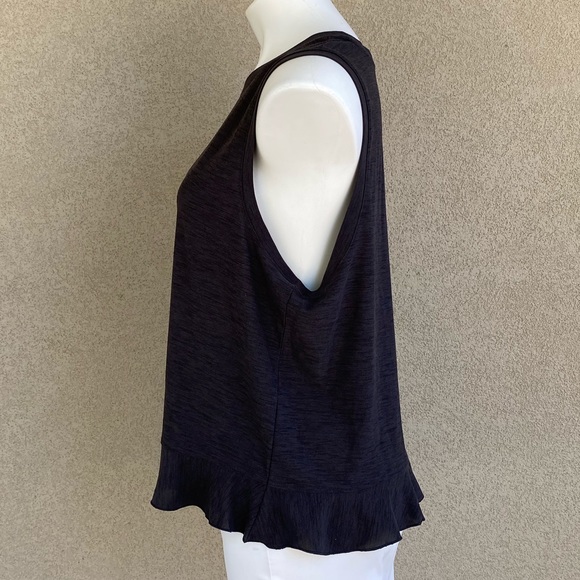 Charcoal Active Work Out Chick Sleeveless Top - Picture 3 of 4